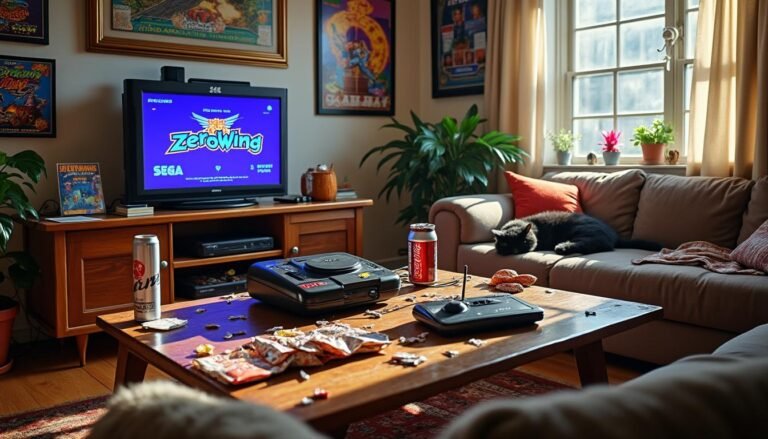 plongez dans l'univers emblématique de zero wing sur megadrive et revivez l'expérience unique de ce jeu culte. préparez-vous pour un voyage nostalgique rempli d'action et d'aventure, redécouvrant les charmes d'une époque vidéoludique inoubliable.