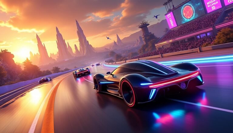 découvrez l'univers fascinant de course eclipse sur ps5, où des courses palpitantes et des graphismes époustouflants vous attendent. plongez dans une aventure immersive et vivez des sensations fortes au volant de véhicules uniques, tout en explorant des paysages spectaculaires. préparez-vous à relever des défis et à vivre une expérience de jeu inoubliable!