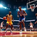 Explorez les raisons pour lesquelles NBA Live 99 sur PS1 est considéré comme le meilleur jeu de basketball de l&rsquo;histoire !