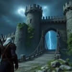 Lornruk dans The Witcher 3 : guide pour entrer dans le château et faire descendre le pont-levis