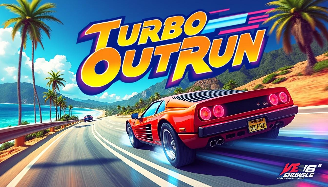 découvrez l'adrénaline pure avec turbo outrun sur megadrive, un jeu de course intemporel qui vous plonge dans des paysages mémorables et une bande-son entraînante. vitesse, plaisir et nostalgie s'entremêlent pour une expérience de jeu inoubliable.