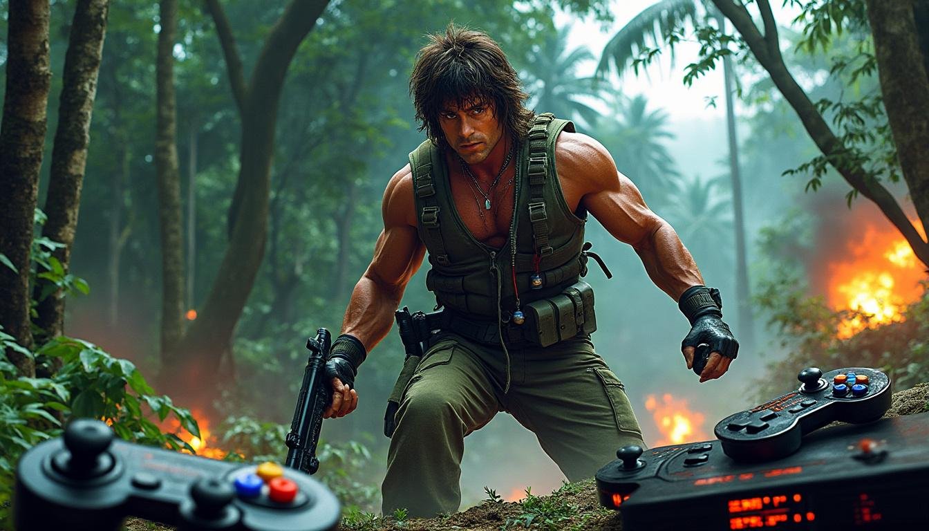 Rambo III Megadrive : un héritage vidéoludique qui inspire les gamers ...
