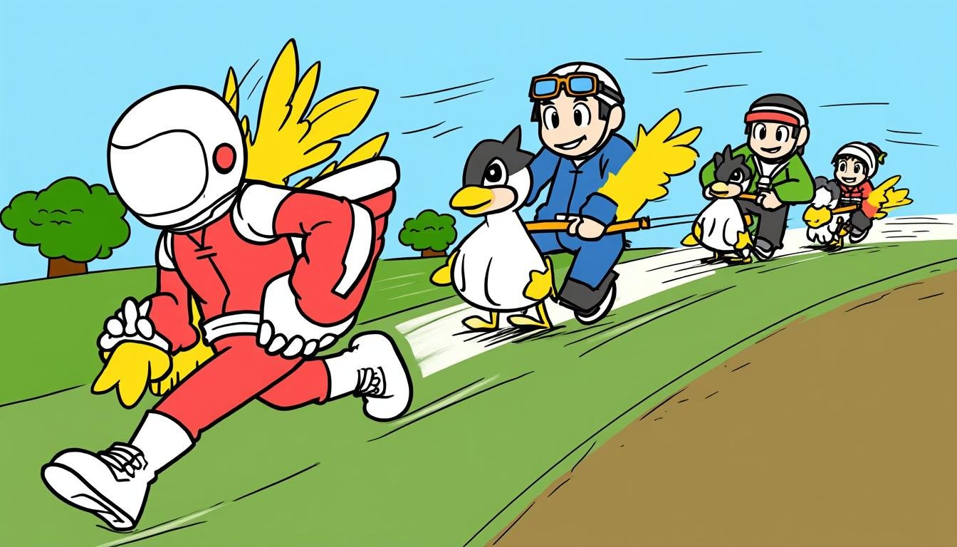 plongez dans l'univers amusant de chocobo racing sur ps1 et découvrez pourquoi ce jeu de course unique séduit encore les joueurs avec ses personnages emblématiques et ses circuits captivants !