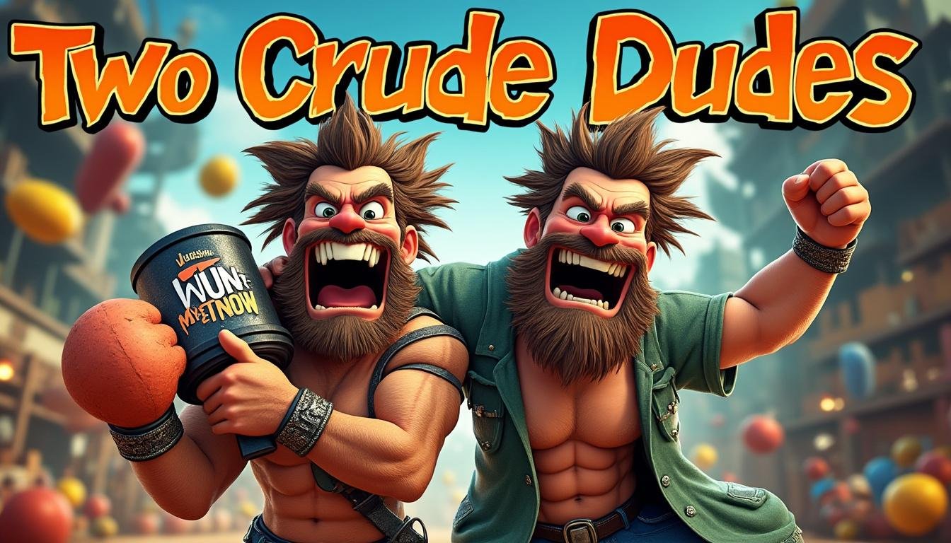 plongez dans l'univers explosif des two crude dudes sur megadrive ! découvrez un jeu d'action délirant où l'humour et les combats à gogo s'entremêlent dans une aventure inoubliable. préparez-vous à affronter des ennemis hilarants et à vivre des moments épiques dans cette expérience rétro incontournable!