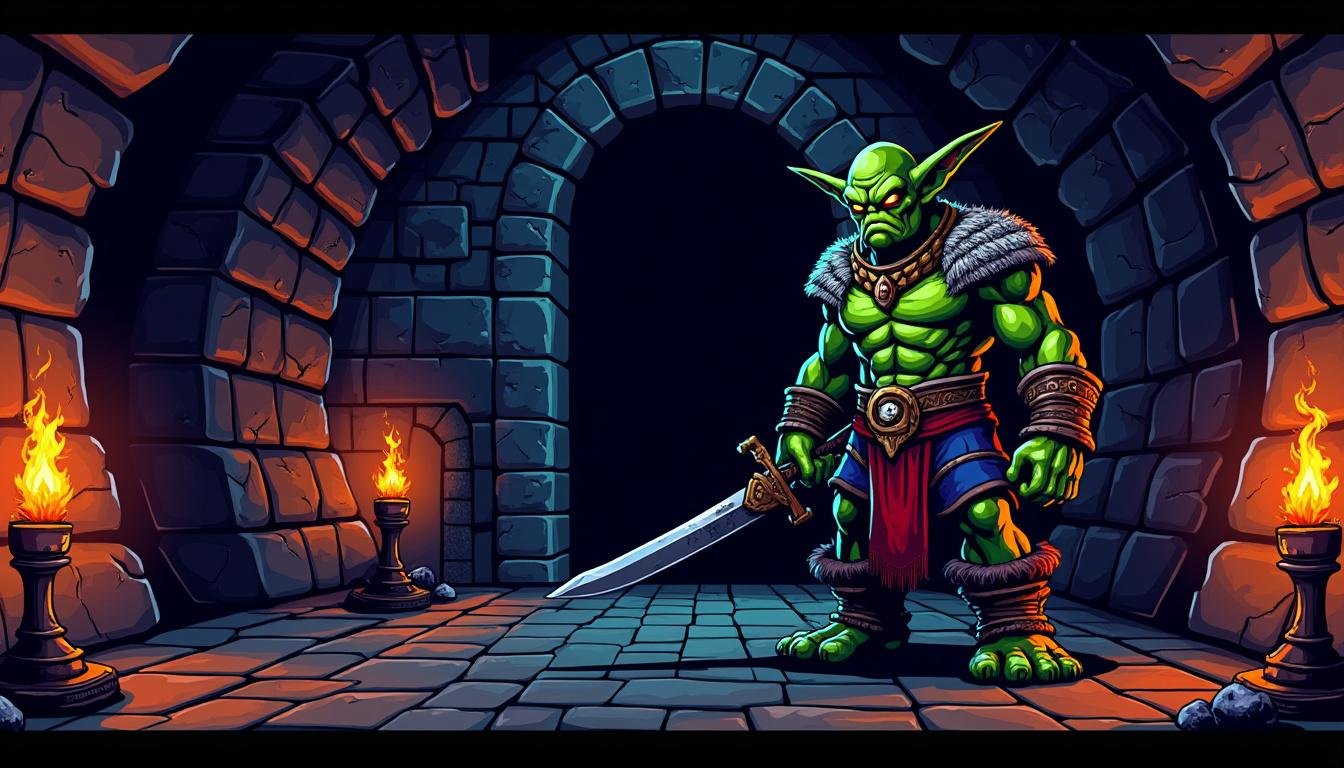 découvrez fatal labyrinth sur megadrive : un jeu d'aventure culte mêlant exploration de donjons, combats stratégiques et mystères, pour une expérience rétro inoubliable !