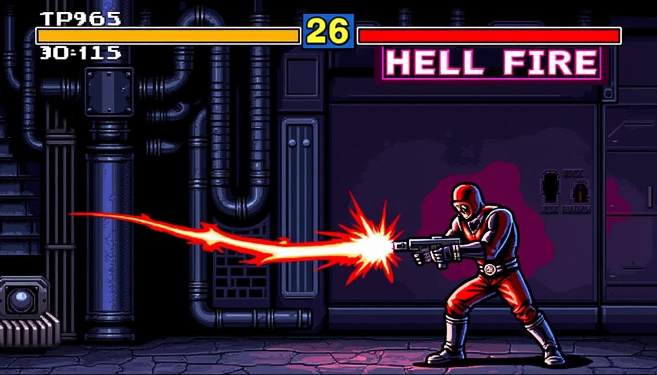 découvrez hellfire megadrive, un jeu culte aux graphismes rétro et à l’action palpitante. vivez une aventure intense dans un univers futuriste et affrontez des défis épiques. plongez dans l’envoûtement de hellfire sur votre console !