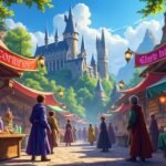 Exploration des Marchands Itinérants dans Hogwarts Legacy : emplacements, offres et secrets à découvrir