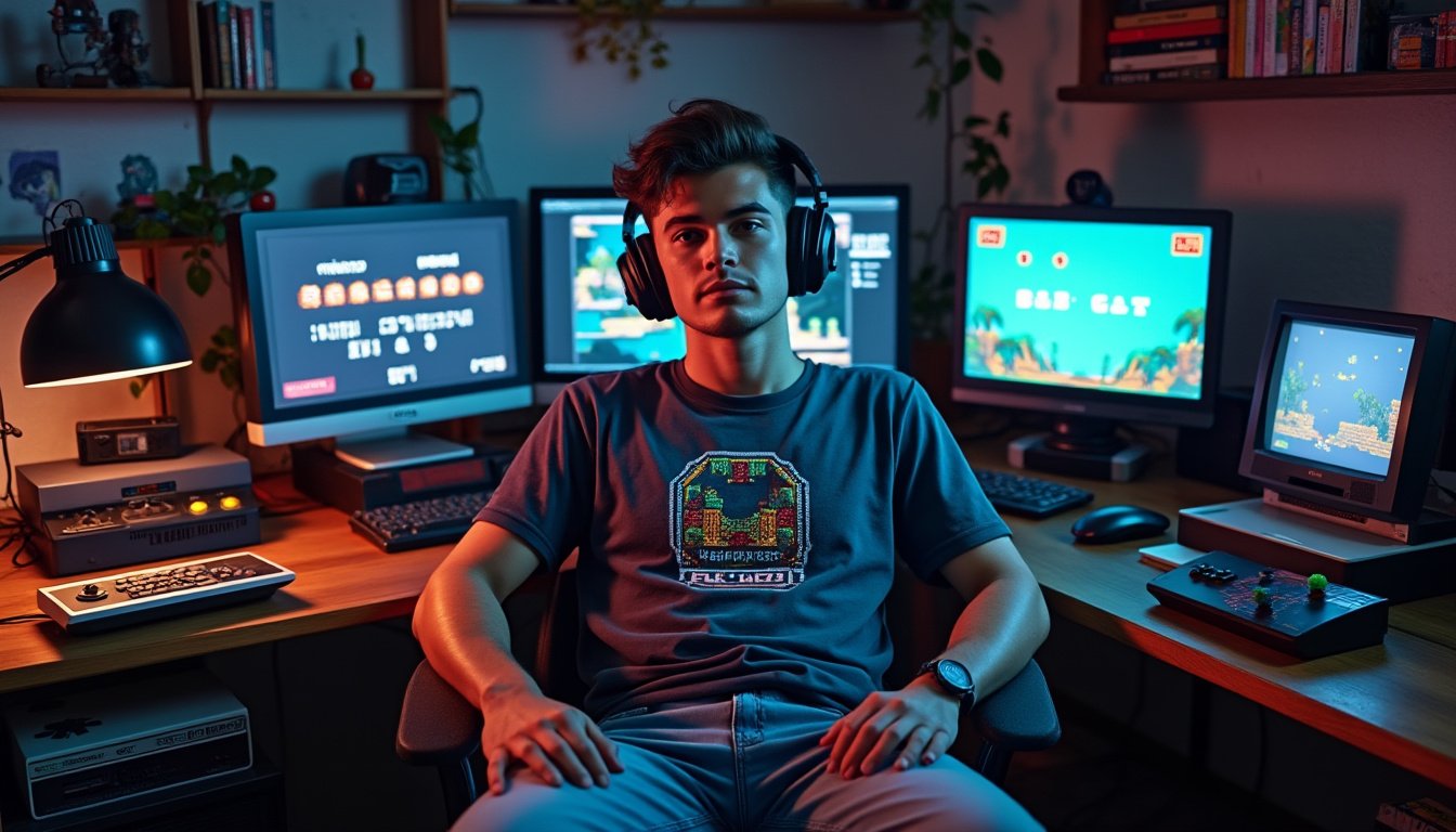 découvrez l’histoire incroyable d’un joueur passionné dont l’amour pour son jeu vidéo favori l’a mené à créer son propre succès virtuel et à inspirer toute une communauté.