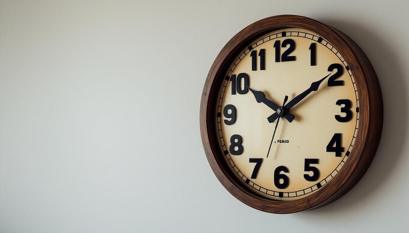 Ajoutez une touche rétro à votre intérieur avec notre horloge murale vintage. Élégante et originale, elle s'accorde parfaitement à tous les styles de décoration.