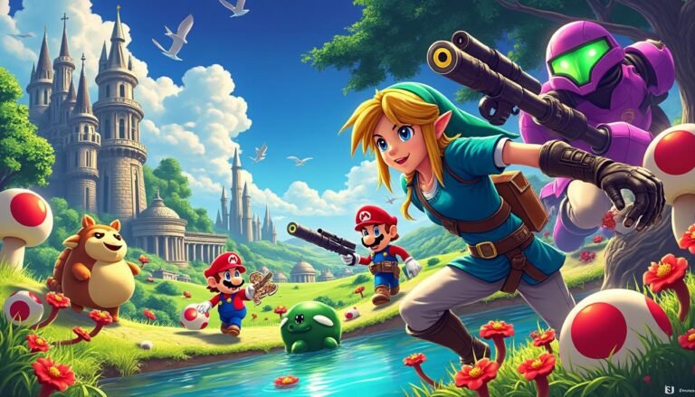 découvrez comment nintendo devance playstation et microsoft avec quatre chefs-d'œuvre vidéoludiques incontournables qui ont marqué l'histoire du jeu vidéo.