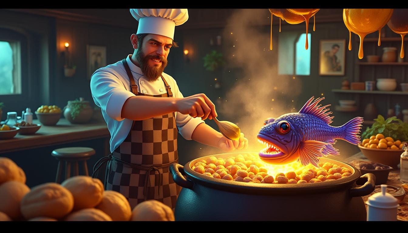 découvrez la recette étoilée des cacahuètes fumées et baudroie dans dreamlight valley et maîtrisez ce plat unique pour impressionner vos amis et personnages du jeu.