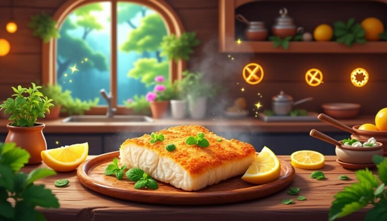 découvrez comment préparer une morue croustillante au four dans dreamlight valley grâce à notre guide complet pour réussir cette recette deux étoiles, simple et délicieuse.