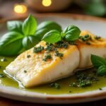 Esturgeon poché au beurre de basilic dans Disney Dreamlight Valley : guide complet pour une recette digne des chefs étoilés