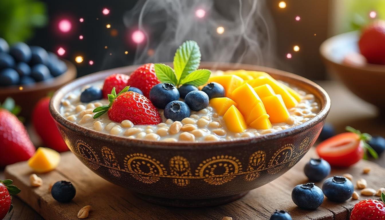 découvrez une recette étoilée de porridge gourmand au blé et fruits, inspirée de l'univers magique de disney dreamlight valley. un petit-déjeuner savoureux et réconfortant à savourer sans attendre.