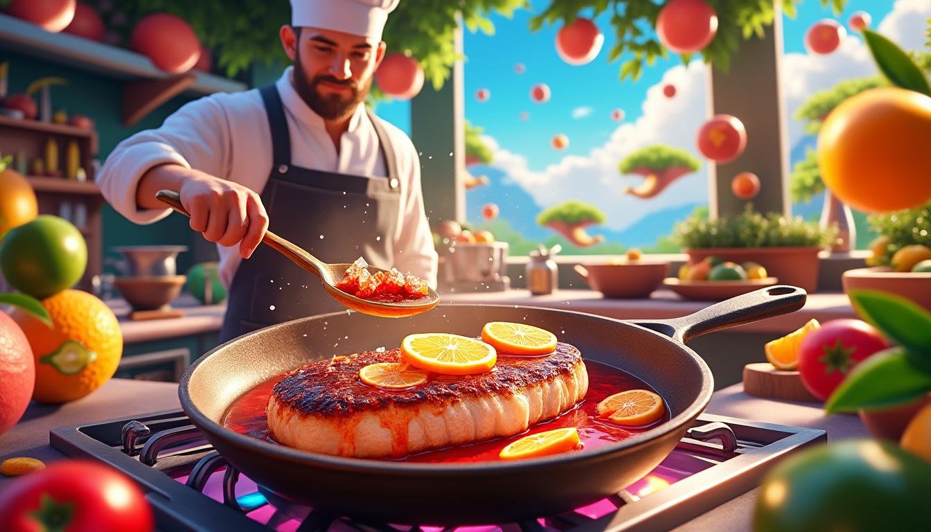 découvrez la recette étoilée du steak de thazard aigre-doux dans disney dreamlight valley avec notre guide complet pour préparer ce plat d'exception et impressionner vos invités.