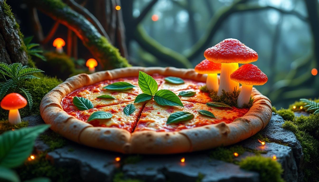 découvrez la délicieuse recette étoilée de la pizza aux champignons dans disney dreamlight valley et régalez-vous avec ce plat savoureux et magique !