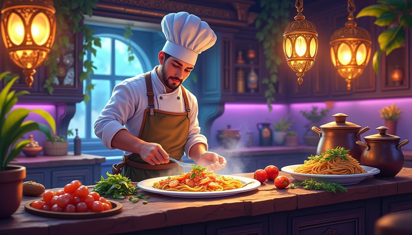 découvrez la recette étoilée des pâtes au poisson dans disney dreamlight valley et apprenez à cuisiner ce plat délicieux étape par étape pour impressionner vos amis.