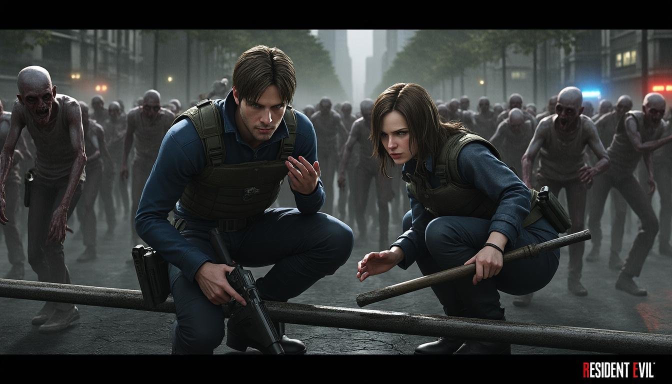 découvrez l'offre exceptionnelle réunissant trois chefs-d'œuvre de resident evil à un prix imbattable, une occasion unique à ne surtout pas manquer pour les fans de la saga.