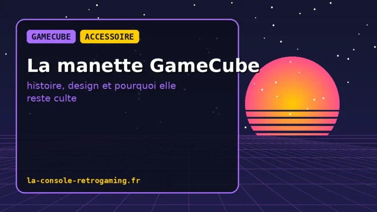 La manette GameCube : histoire, design et pourquoi elle reste culte