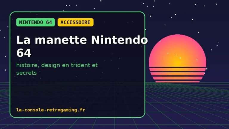 La manette Nintendo 64 : histoire, design en trident et secrets