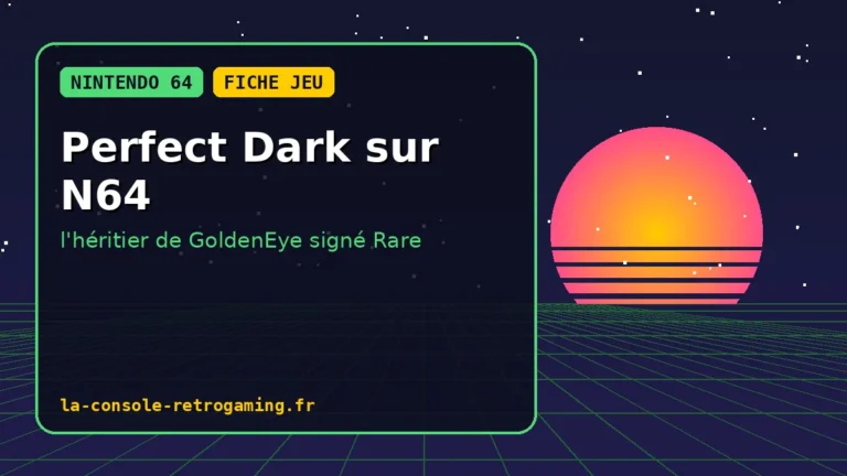 Perfect Dark sur N64 : l'héritier de GoldenEye signé Rare