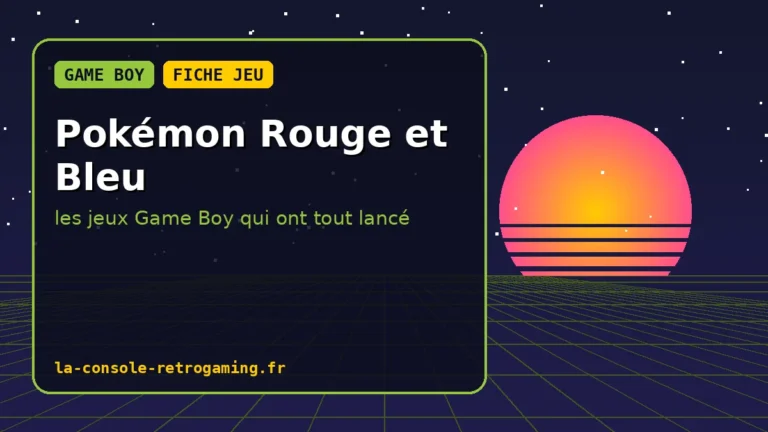 Pokémon Rouge et Bleu : les jeux Game Boy qui ont tout lancé