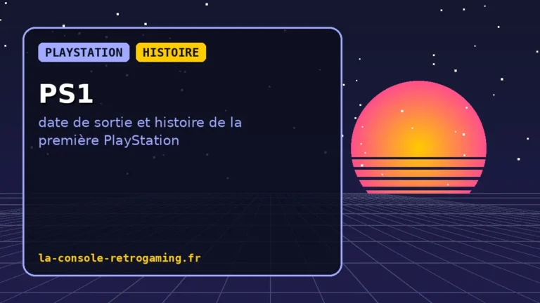 PS1 : date de sortie et histoire de la première PlayStation