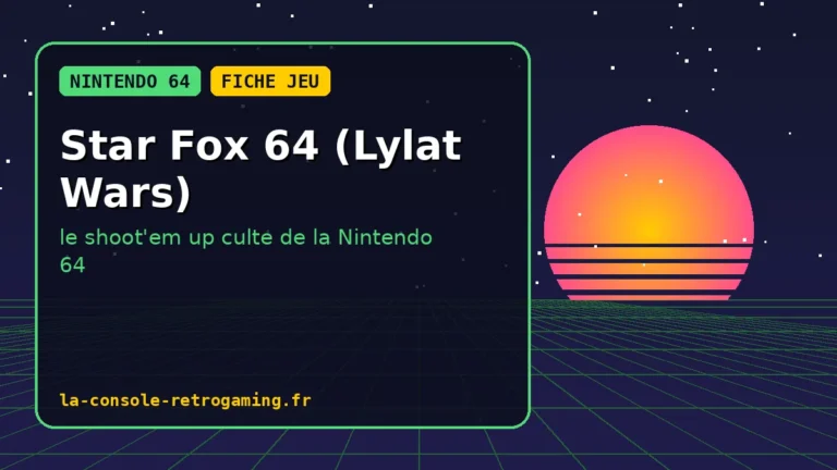 Star Fox 64 (Lylat Wars) : le shoot'em up culte de la Nintendo 64
